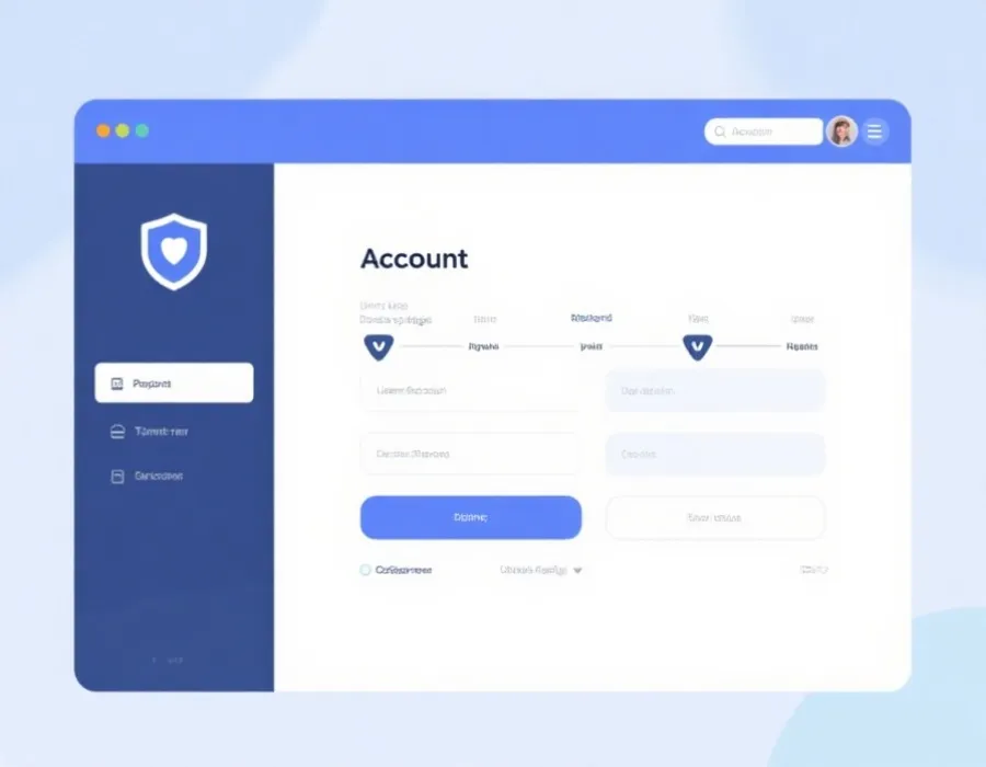 账号注册流程示意图